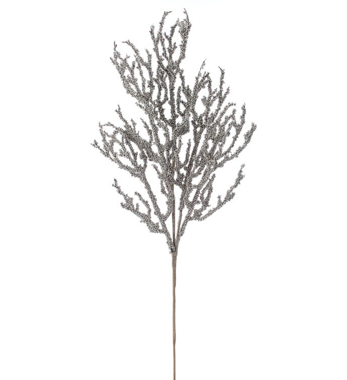 Silver Mini Bead Spray