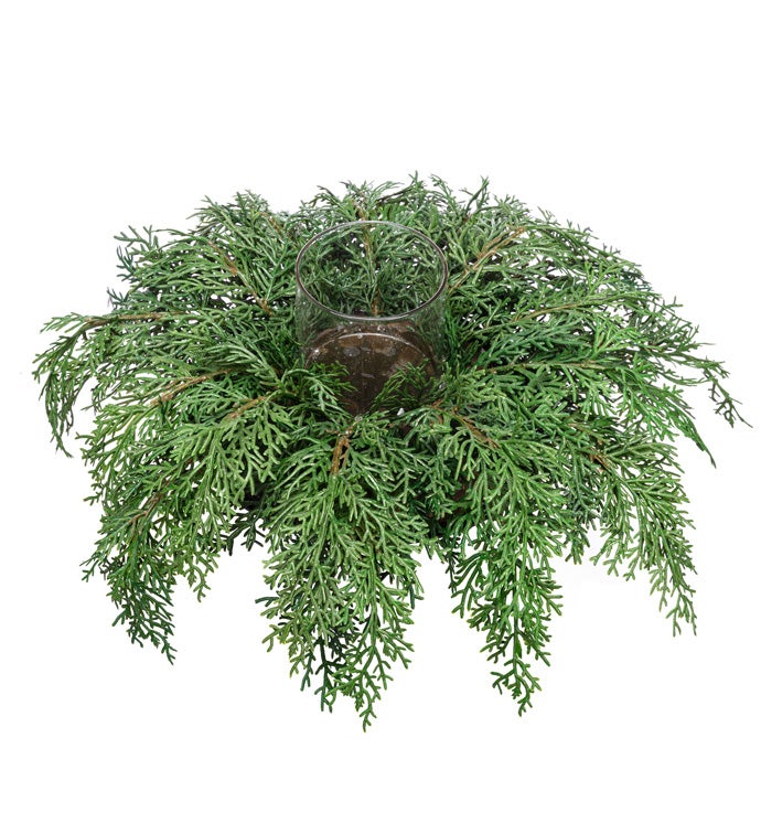 Cypress Candleholder