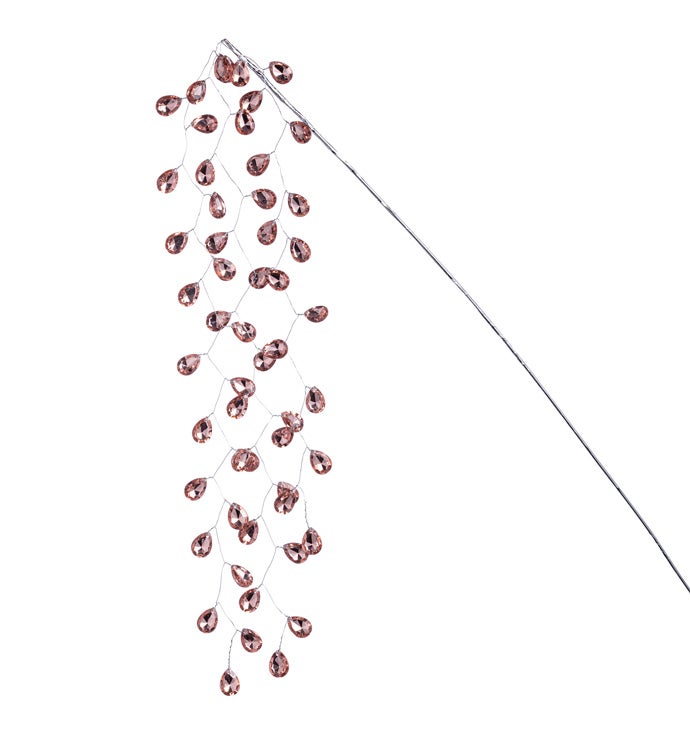 Champagne Crystal Berry Vine