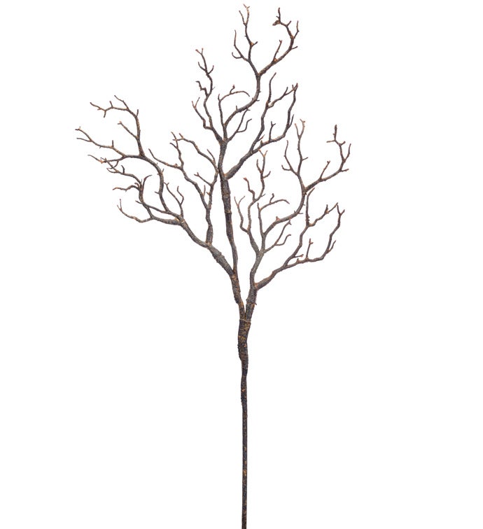 Brown/Green Twig Spray