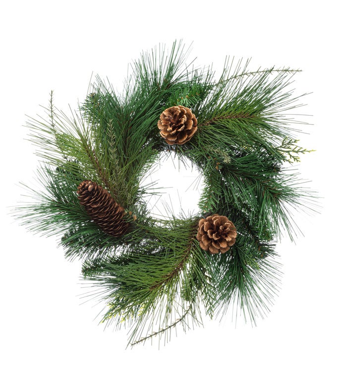 Mix Pine Cone Candle Ring