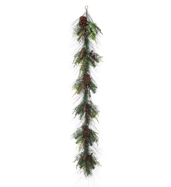 Longleaf Pine Cone/Twig Garland