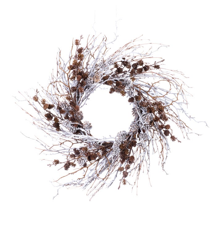 Snow/Cone Twig Wreath
