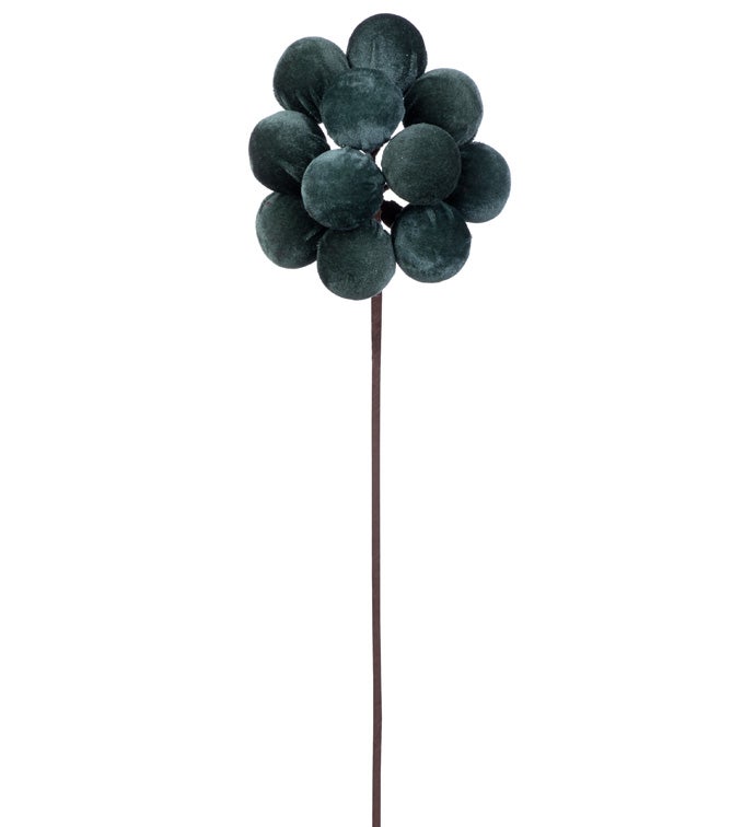 Green Velvet Ball Spray