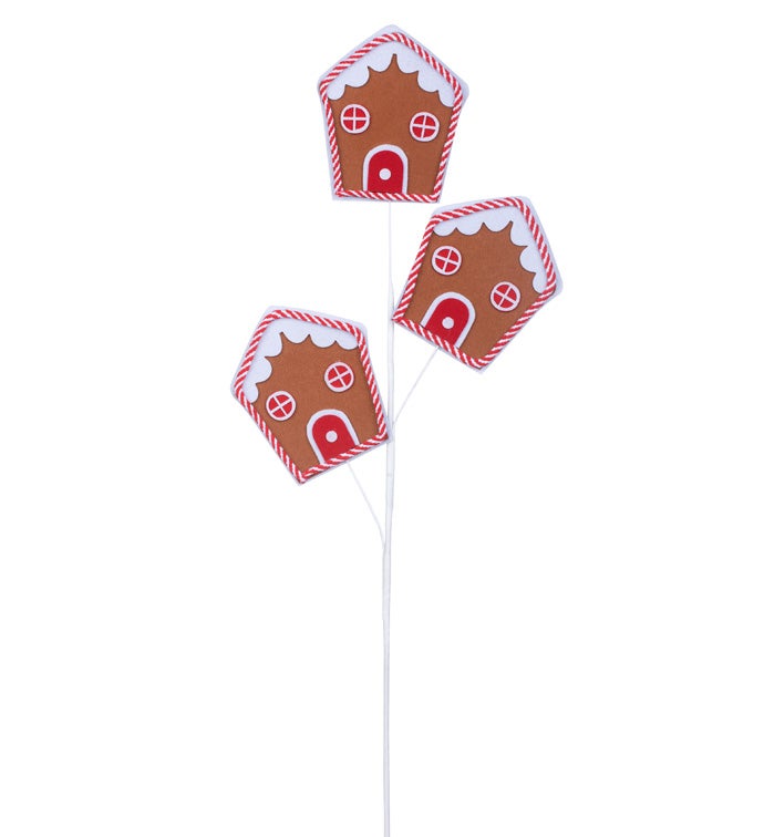 Gingerbread House Spray