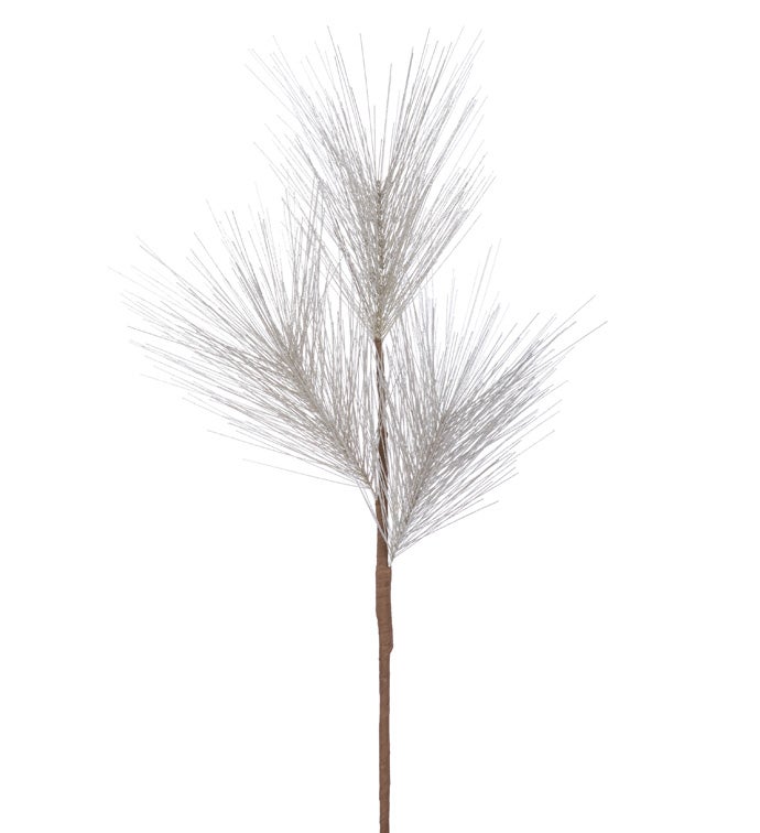 Long Leaf Glitter Pine Spray
