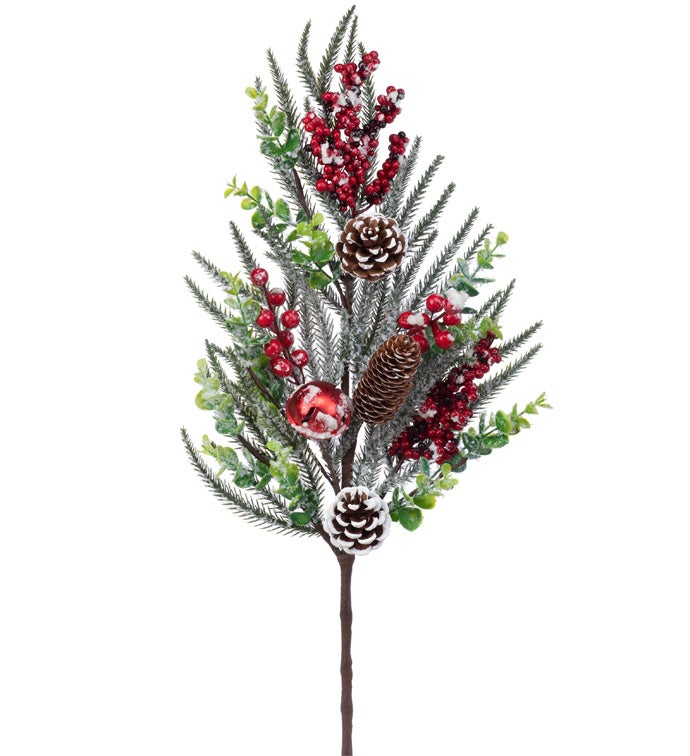 Berry/Eucalyptus/Pine/Bell Spray