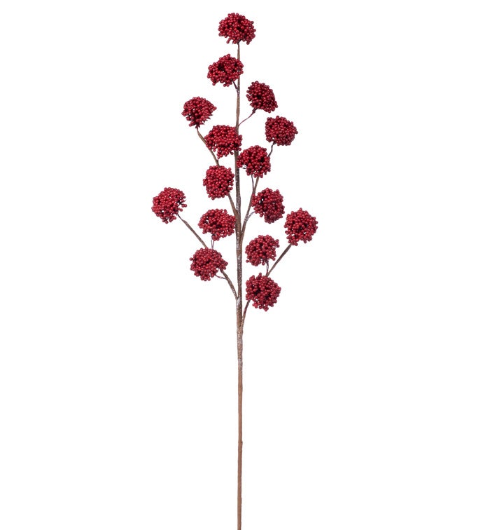 Burgundy Cluster Berry Spray