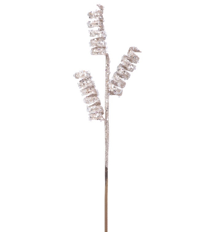 Gold Glitter Spiral Spray