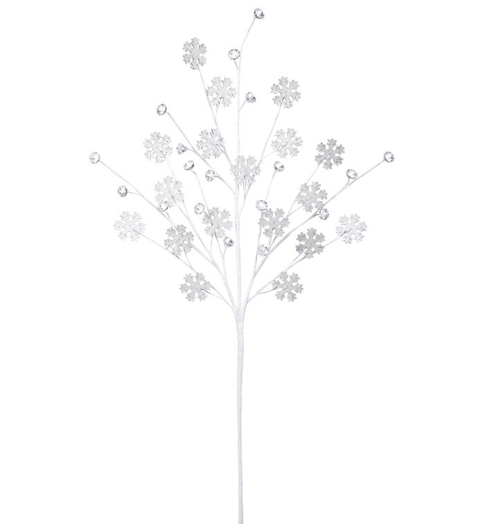 White Snowflake Spray