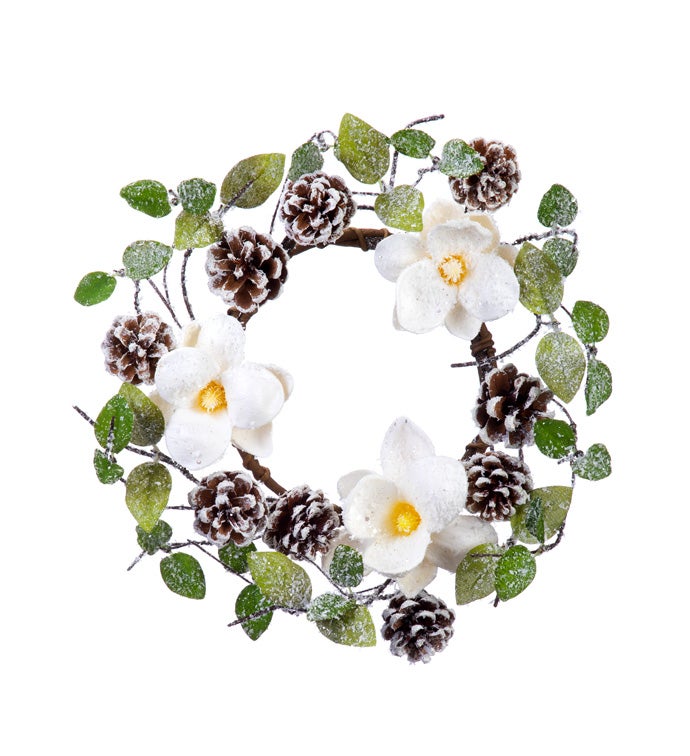 Magnolia Cone Wreath