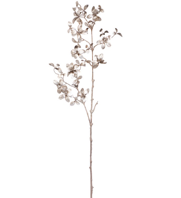 Champagne Leaves Spray