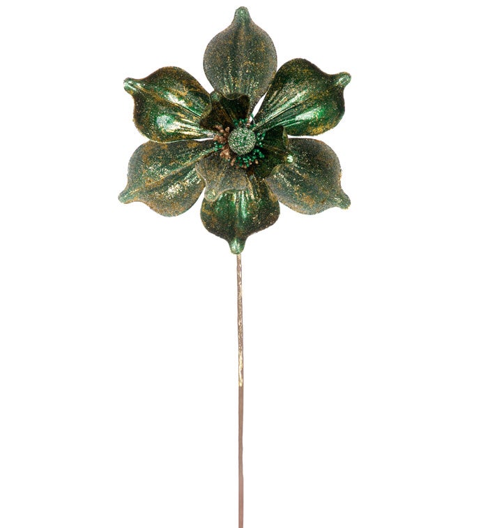 Emerald Green Magnolia Stem