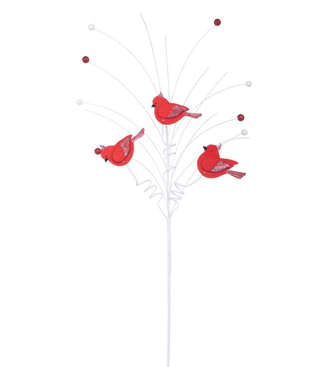 Cardinal Berry Spray