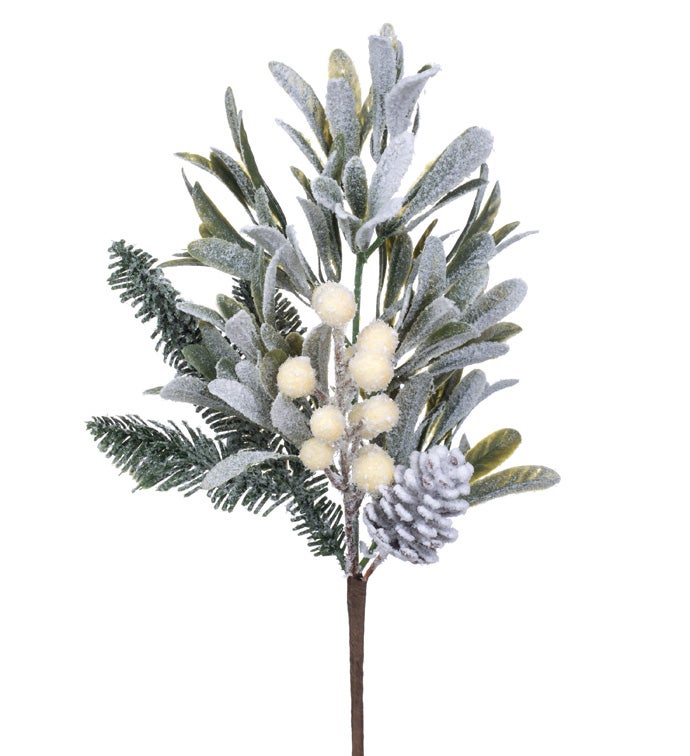 Pine/White Berry Snow Pick