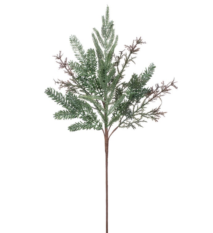 Mixed Green/Brown Pine Spray