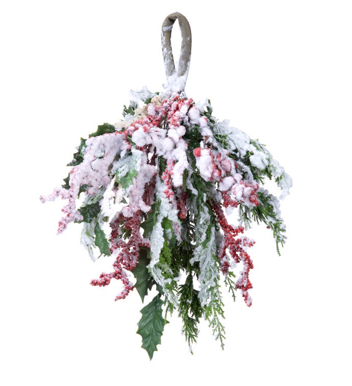 Icy Pine/Red Berry Hanger