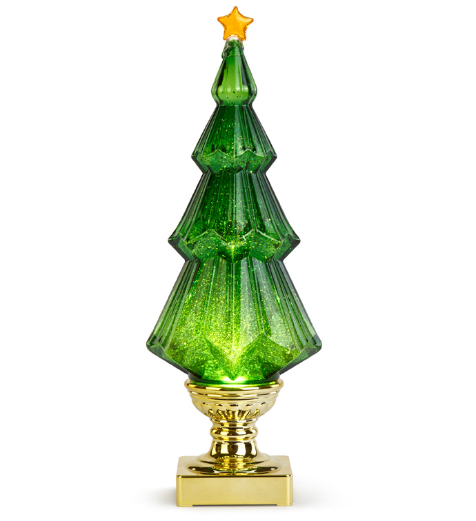 LED Green Christmas Tree with Star