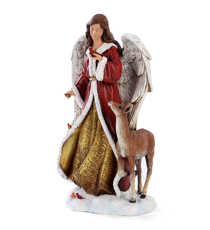 Angel with Deer