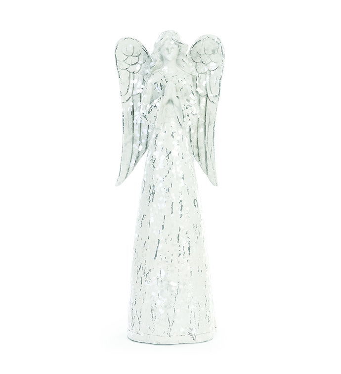 Large Antique Praying Angel