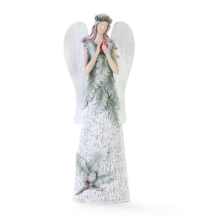 Silver White Pine Angel