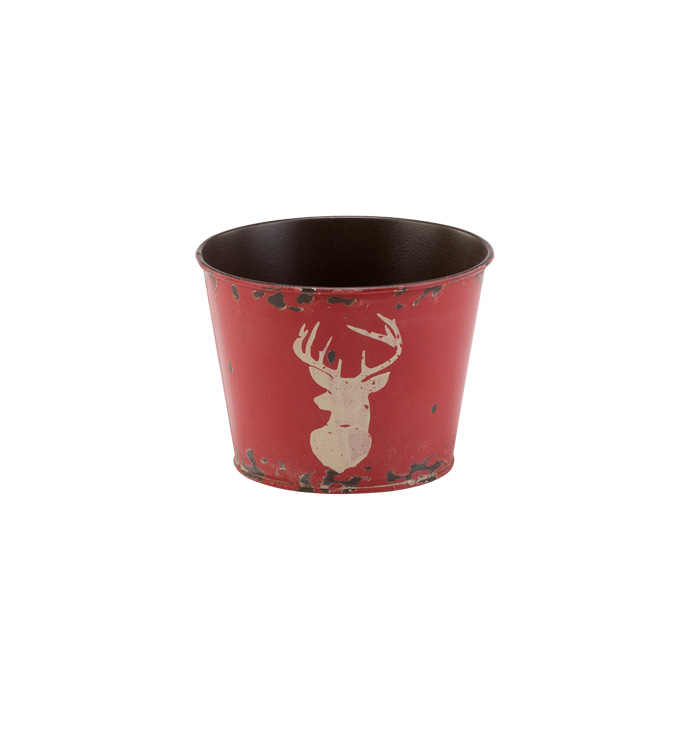 5" Stag Decal Pot Cover