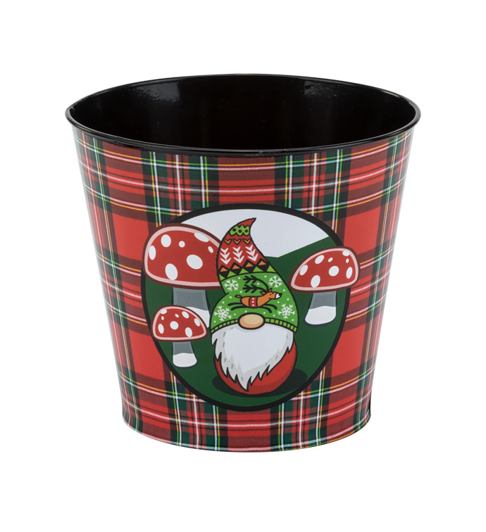 6.5" Christmas Gnome Pot Cover