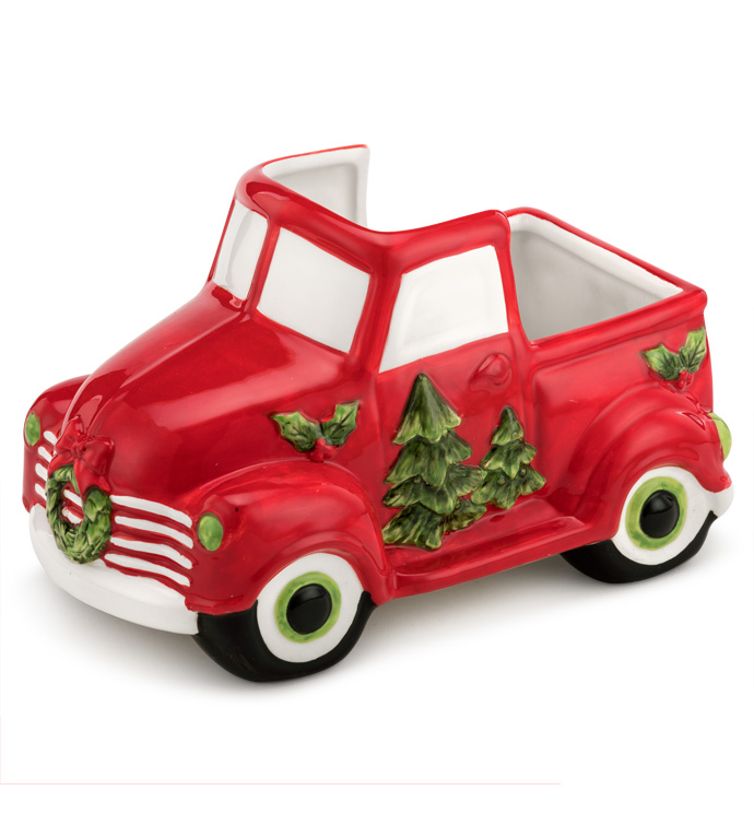 Christmas Truck Planter