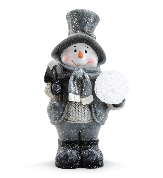 Snowman with Glitter Snowball