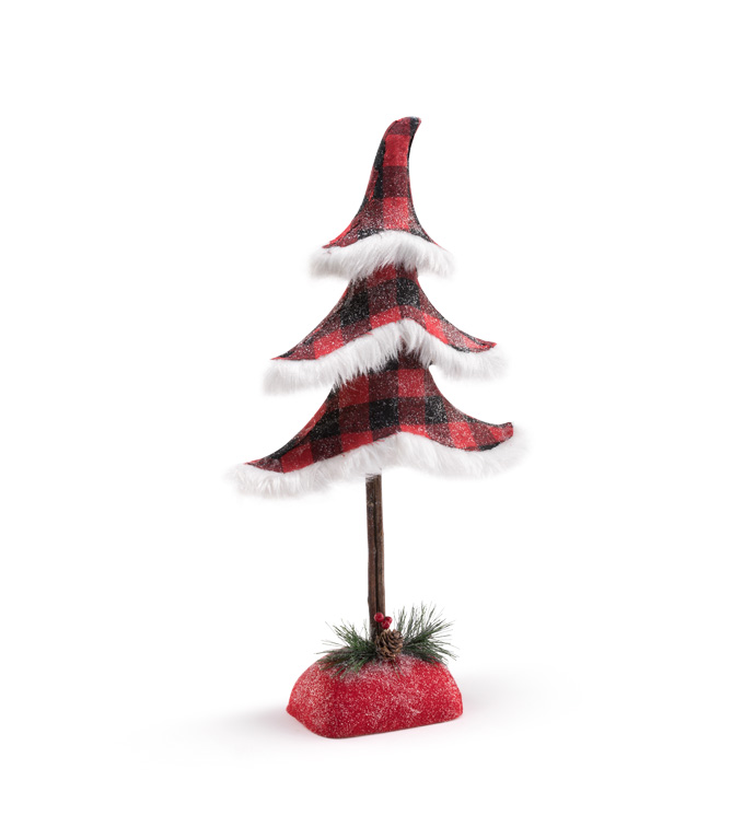 Buffalo Plaid Tree Large