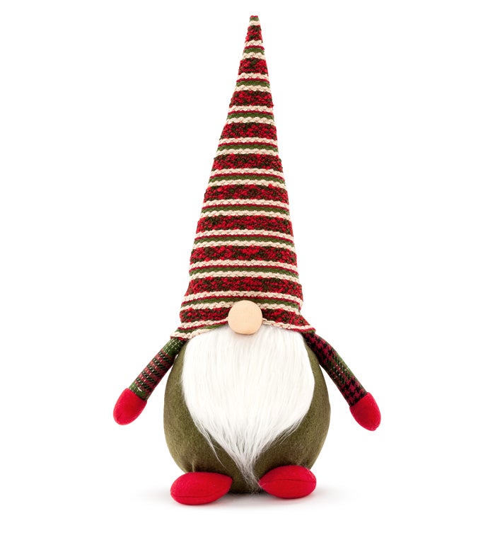 Striped Hat Gnome