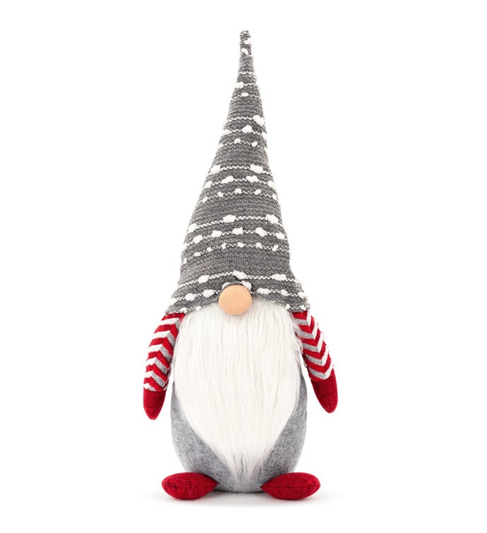 Large Gray Hat Gnome