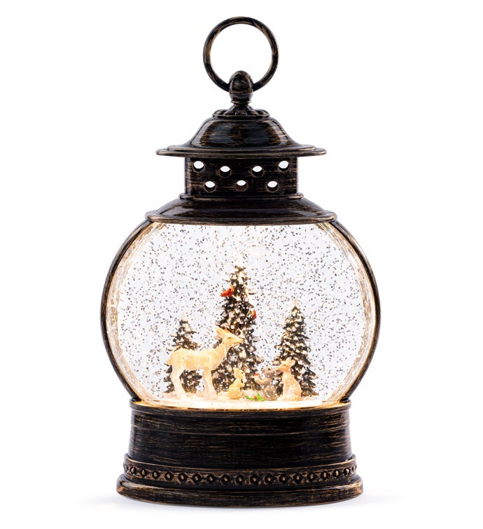 LED Snow Scene Water Globe