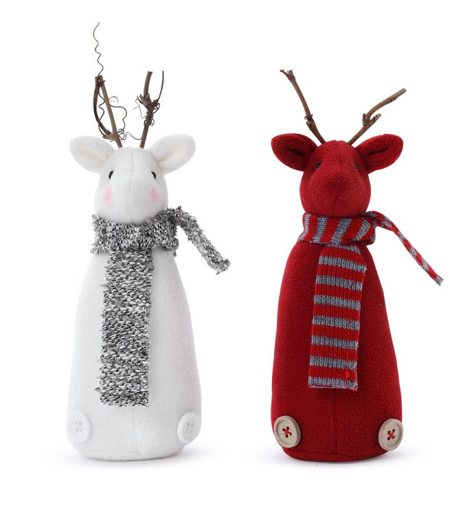 2Ast Rdeer w/Scarf