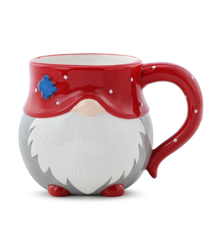 Decorative Gnome Mug Planter