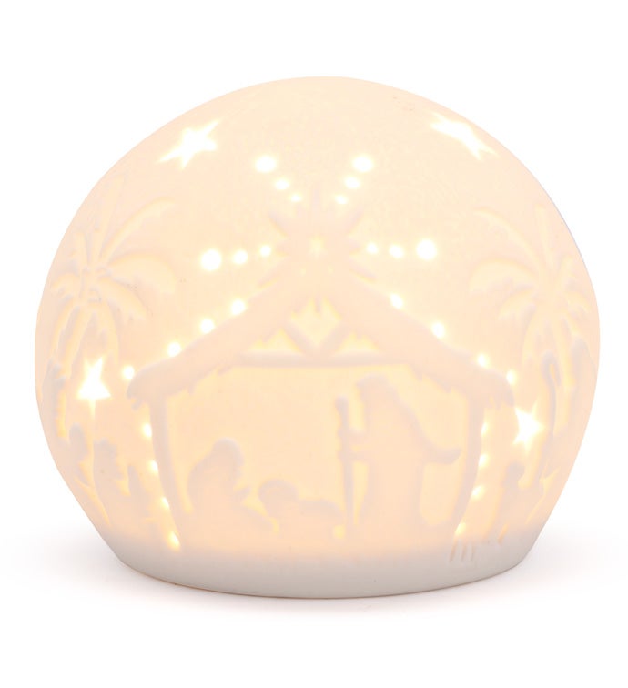 LED Nativity Ball