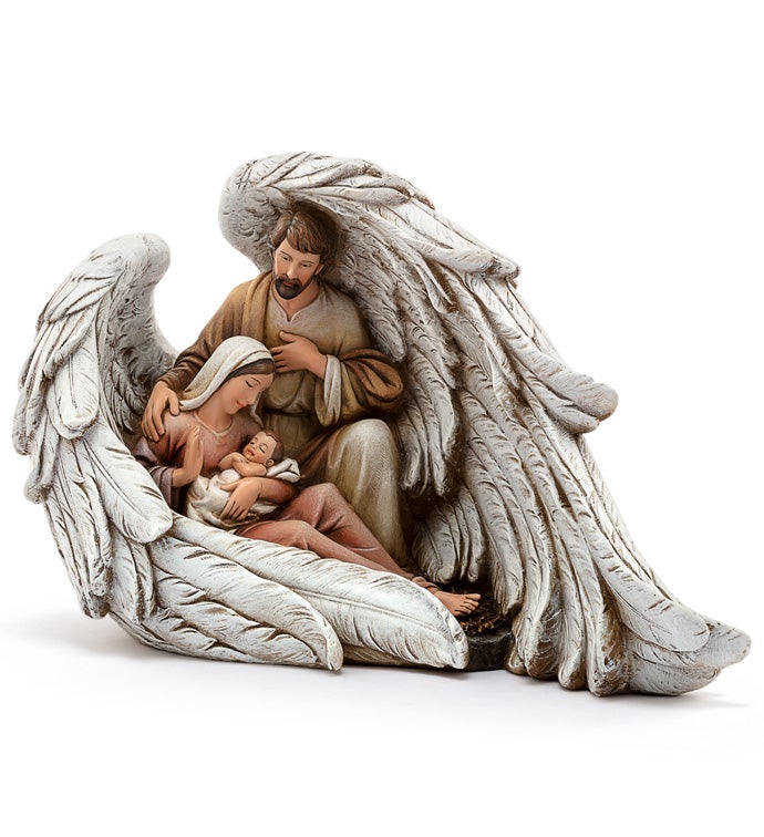 Nativity in Angel Wings
