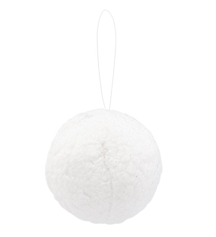 Glitter Snowball Ornament