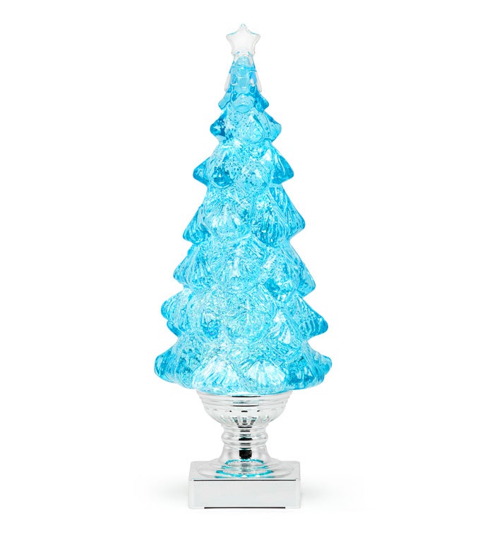 LED Blue Christmas Tree