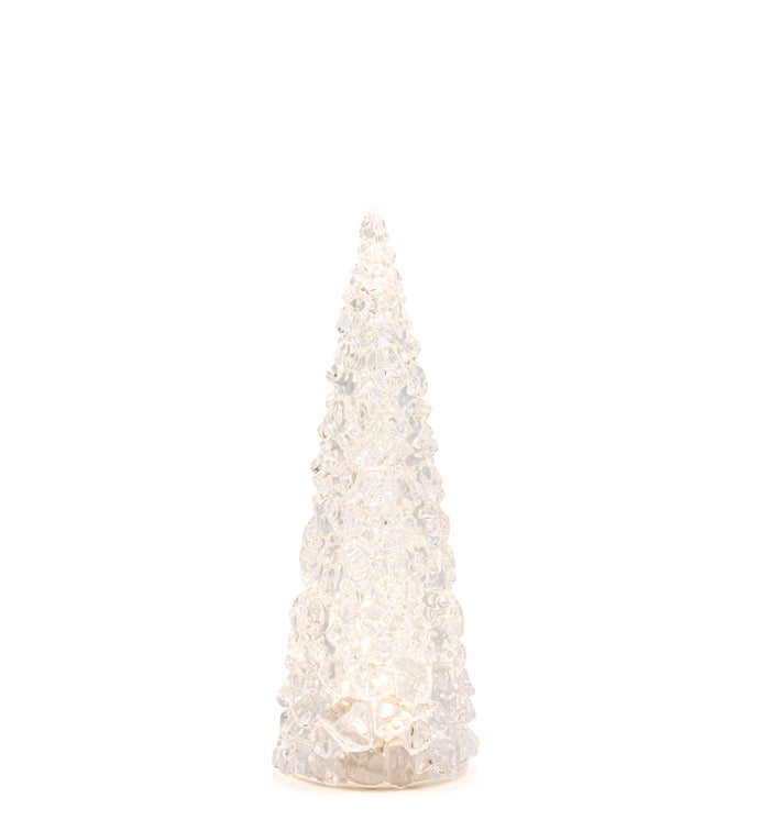 14" Clear LED Tree