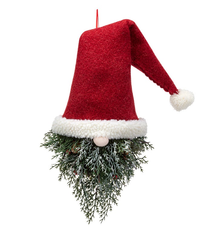 Red Hat/Pine Gnome Santa Hanger