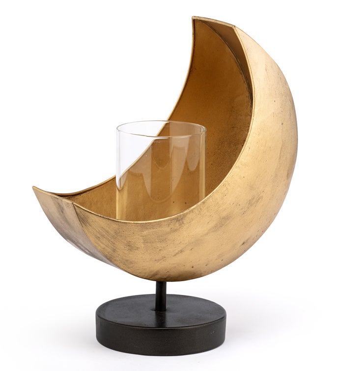 Crescent Candleholder