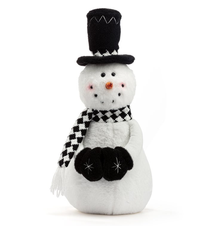 Blk Hat Snowman