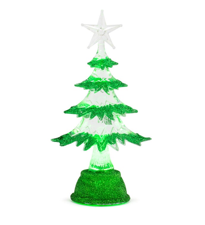 LED Green Star Tree