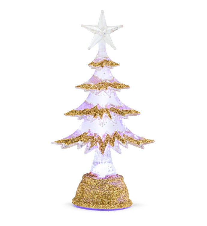 LED Gold Star Tree