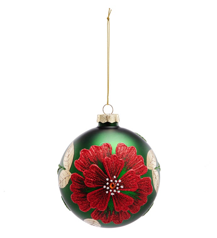 Red Flower Ornament
