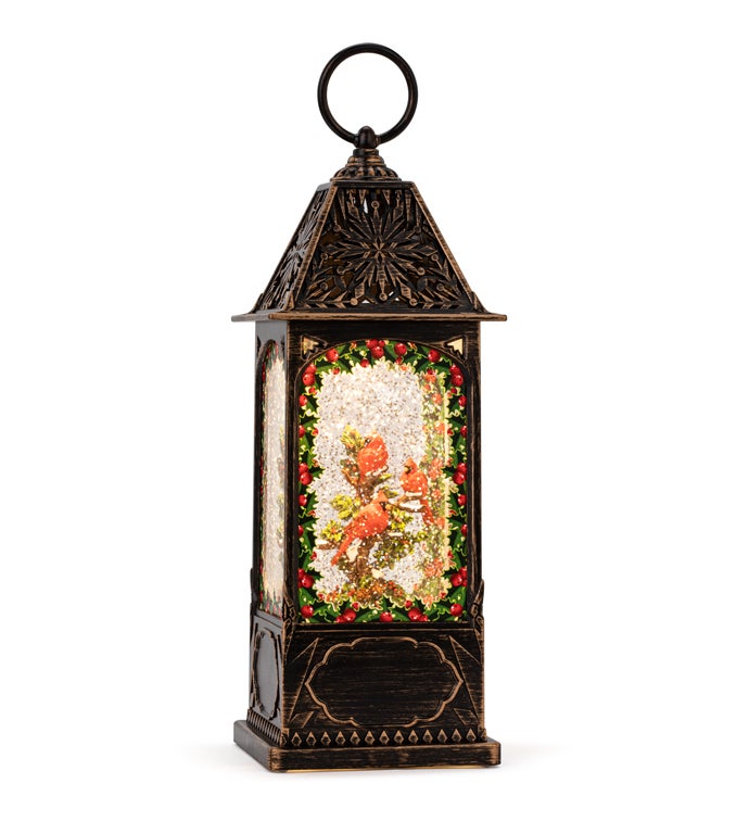 LED Cardinal Lantern