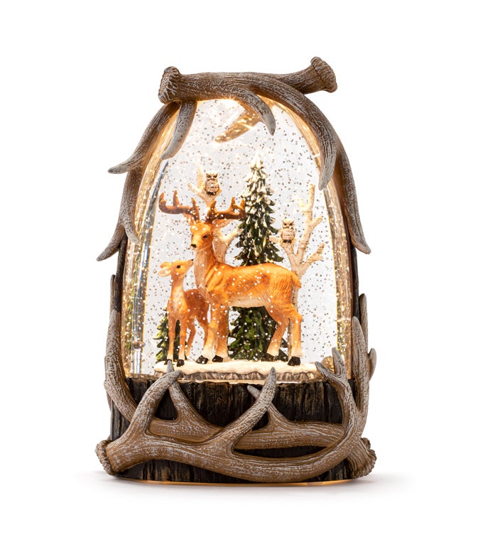 LED Deer/Tree Antler Globe