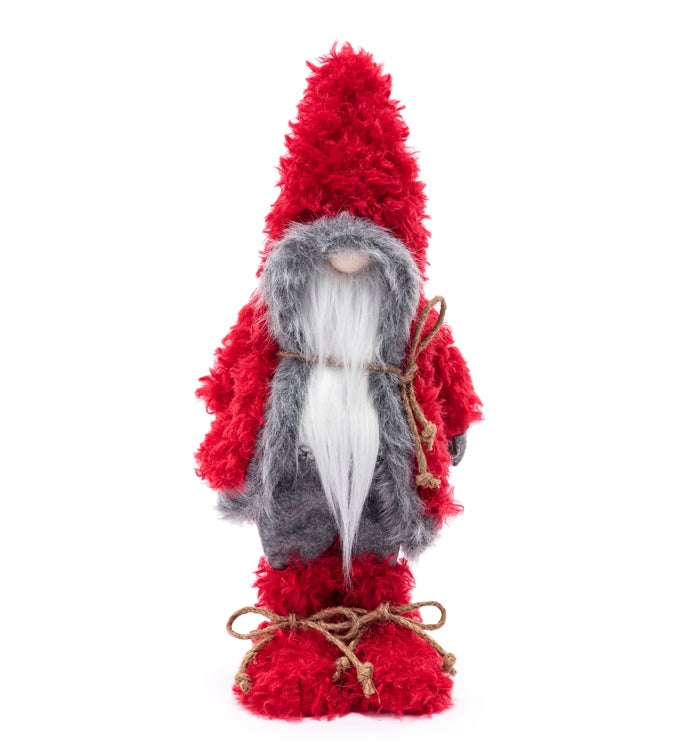 Plush Santa Gnome Figure