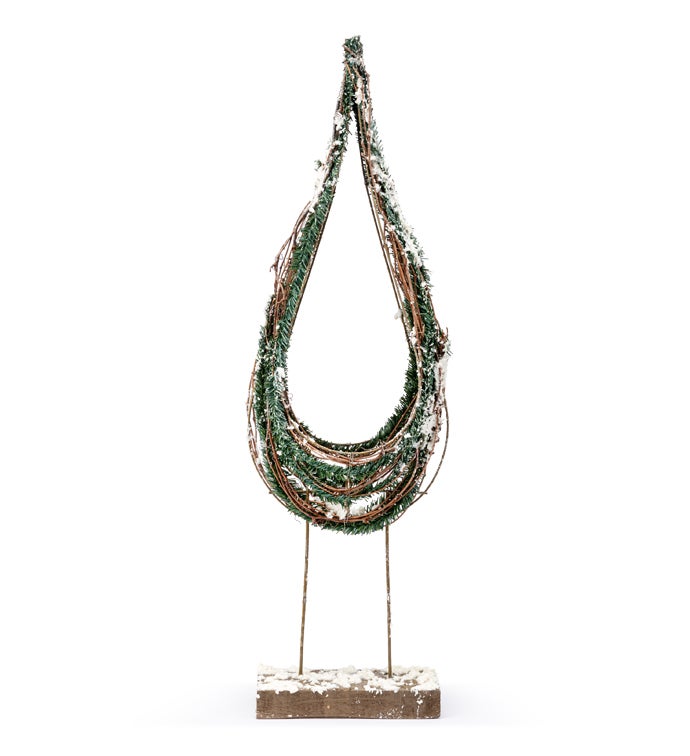 Tear Drop Form on Base